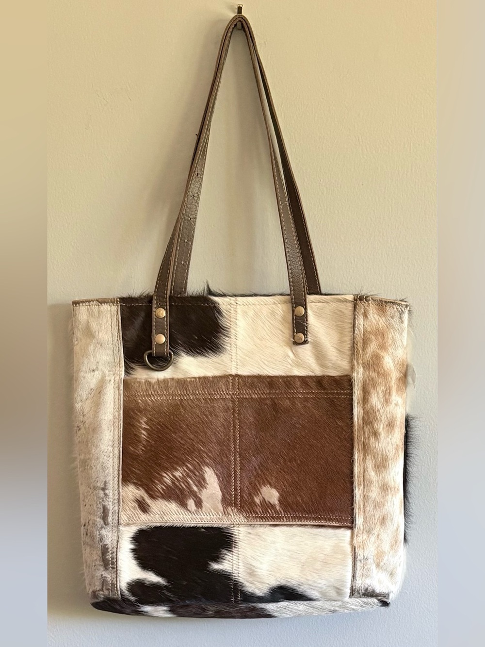 Myra Tote Bag Hair-On Cowhide